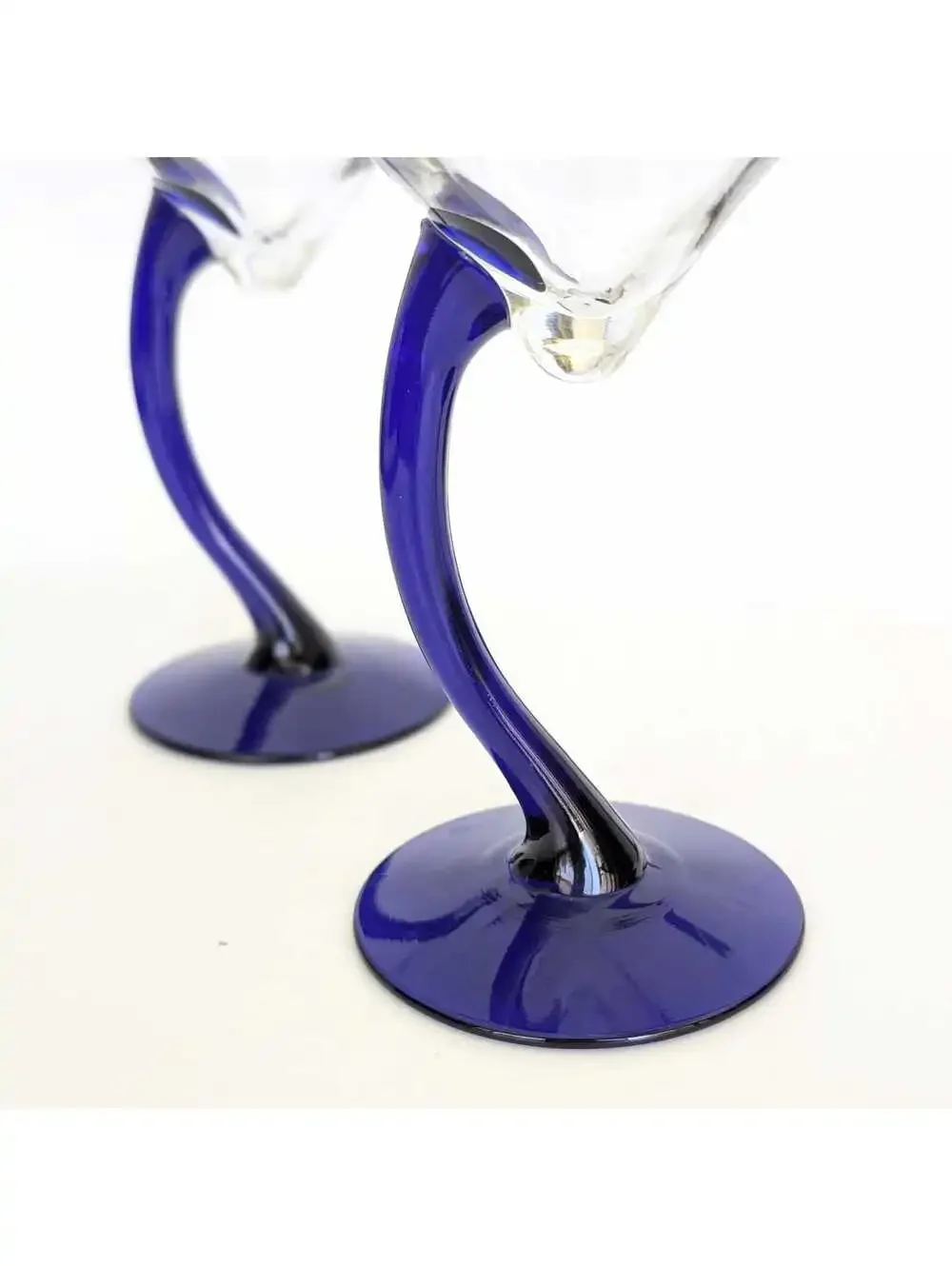 1990s Vintage Libbey Bravura Martini Glasses